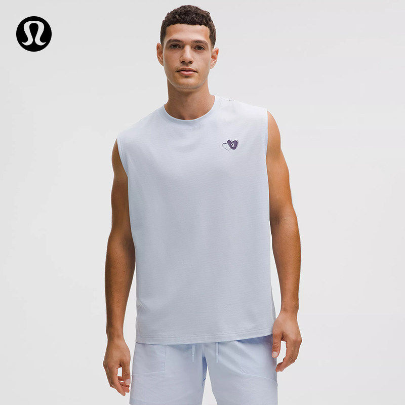 Graphic 男士图案款宽松剪裁珠地背心丨lululemon丨LM1398S
