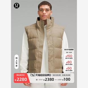 Wunder Puff 男士羽绒马甲 *功能型帆布防风丨lululemon丨LM4AJLS