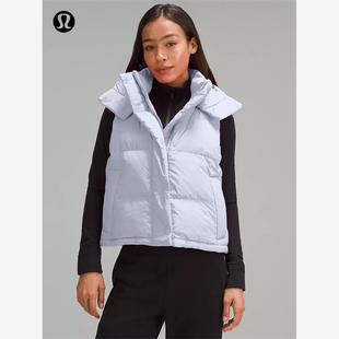Wunder Puff 女士短款羽绒马甲 防风拒水丨lululemon丨LW4CAES