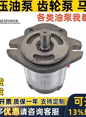 台湾REXPOWER齿轮泵RGP-F0 F1 F2 F3 F4 F5 1 2 3 6 4 7 8 9 RGPD