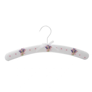 EARTHTONE“花园洋房”法式复古软装39cm出口欧式蕾丝刺绣布衣架