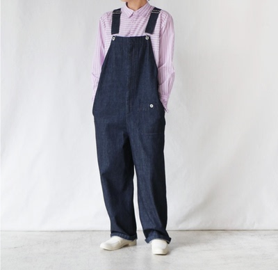 背带长裤常规纯棉四季进口