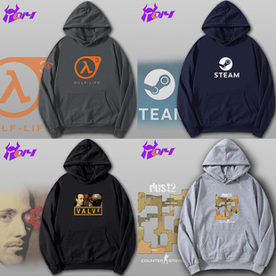 Valve阀门半条命V社反恐精英沙地2steam平台卫衣