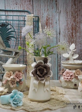 ins卧室摆件外贸陶瓷简约