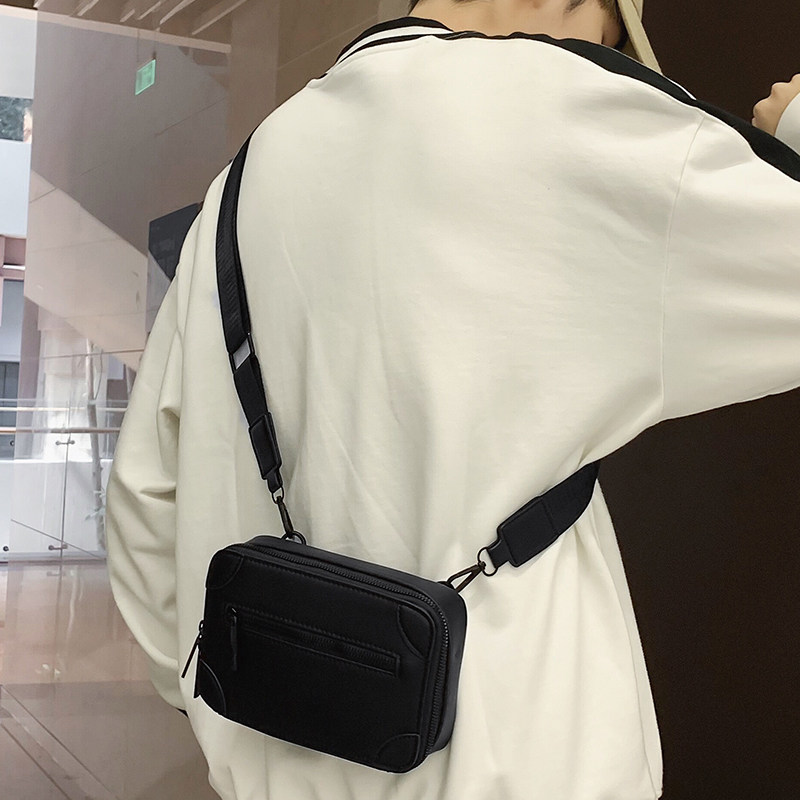 背包男士包包黑色新款潮流街头手机小挎包休闲单肩斜挎包ins潮牌,箱包皮具/热销女包/男包,男士包袋,淘宝优惠券,粉丝福利购,淘宝优惠卷