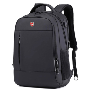 瑞士军士刀双肩包男士大容量商务旅行电脑初中生书包轻便出差背包