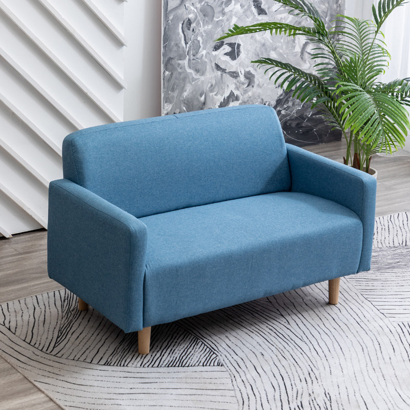 小户型田园皮布日式沙发单人双人两人座服装店卧室寝室出租房沙发在类目 住宅家具, 沙发类, 皮布沙发中 - 来自Buy2taobao.com提供专业的淘宝代购服务