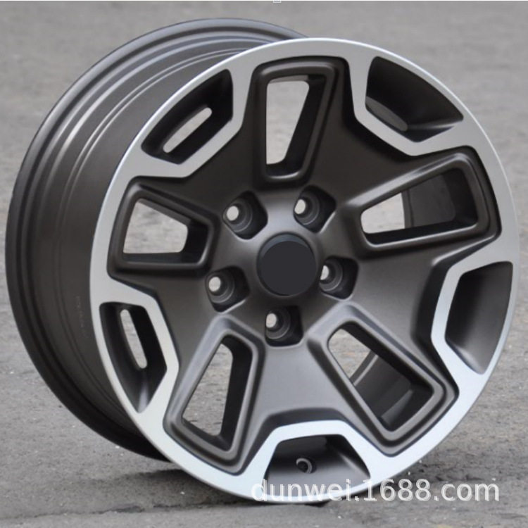 适用JEEP牧马人 指挥官汽车越野轮毂改装铝合金轮圈胎铃17寸