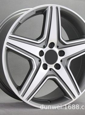 适用奔驰C200 E300L E200L S320 GLC GLA威霆唯雅诺轮毂改装18寸