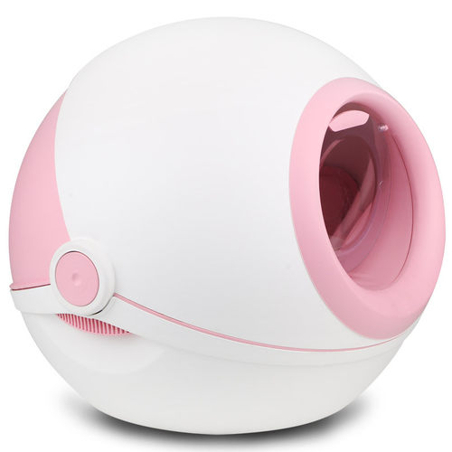 卷尾巴/CURLY TAIL猫砂盆全封闭翻盖大号防外溅除臭猫咪用精灵球