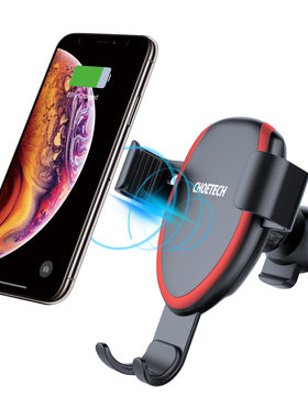 CHOETECH 10W快充重力感应车载支架适用于iPhone安卓车载手机支架