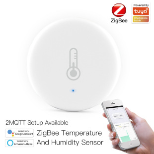 ZigBee3.0温湿度探头 涂鸦ZigBee3.0家用智能温湿度探头