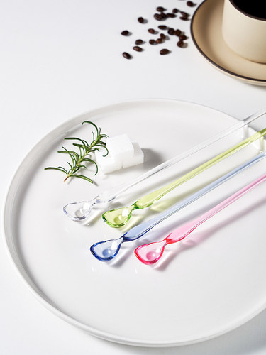 日式彩色只装长短款可选搅拌勺