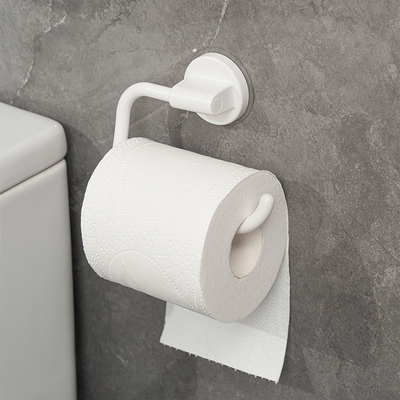 壁挂卷纸巾架厕所卫生间卷纸置物架日式免打孔可拆卸抹布毛巾挂环