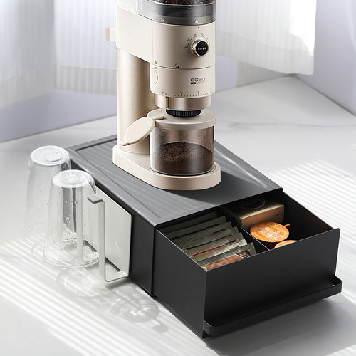 桌面咖啡机水壶置物架