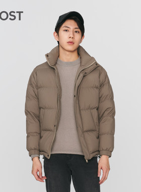 MOST/姆氏德男装冬咖色90鸭绒羽绒服男短款保暖外套C210120002
