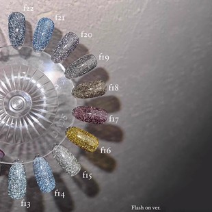 耀眼通透cool系列f13 璀璨夺目 f22 低调细腻 现货日本enoi碎钻胶