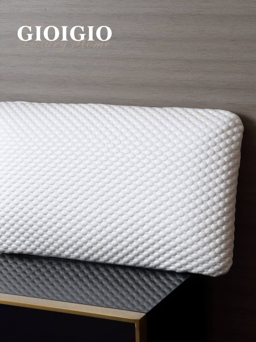 BEDDING NATURAL LATEX KOJI BREAD NECK GUARD SINGLE ADULT PILLOW CORE INNER AND OUTER COAT DETACHABLE PILLOW