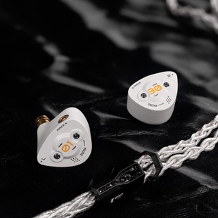 EA超梦EFFECT AUDIO联名有线HiFi发烧耳机 达音科DK3001 DUNU