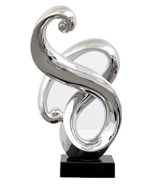 酒店大堂雕塑艺术品商场美陈装置软装饰品酒吧走廊树脂工艺品摆件