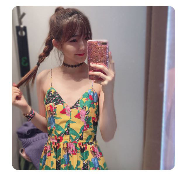 印花度假风吊带裙の与防晒衫天生一对在类目 女装/女士精品, 连衣裙中 - 来自Buy2taobao.com提供专业的淘宝代购服务