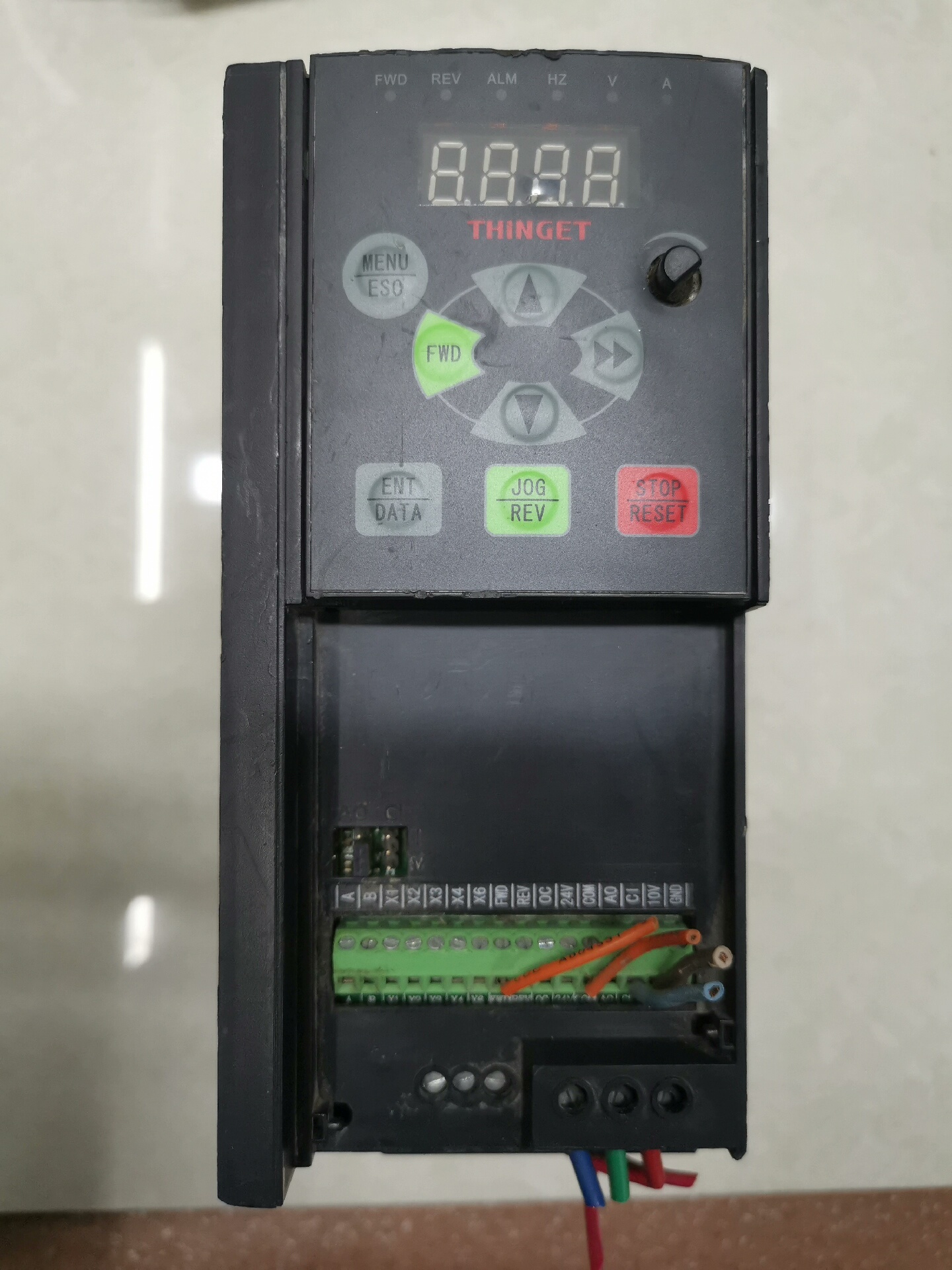 信捷变频器VB3-43P7G/45P5P 功能正常，成色