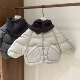 洋气儿童加厚保暖夹棉外套 冬装 韩版 中性棉服2026新款