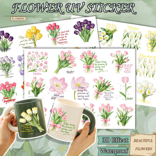 Floralwaterproofsticker