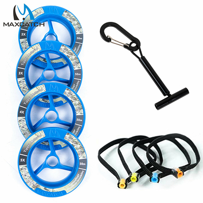 飞蝇钓子线tippet 1号2号3号4号5号6号溪流组合 50米尼龙线无影