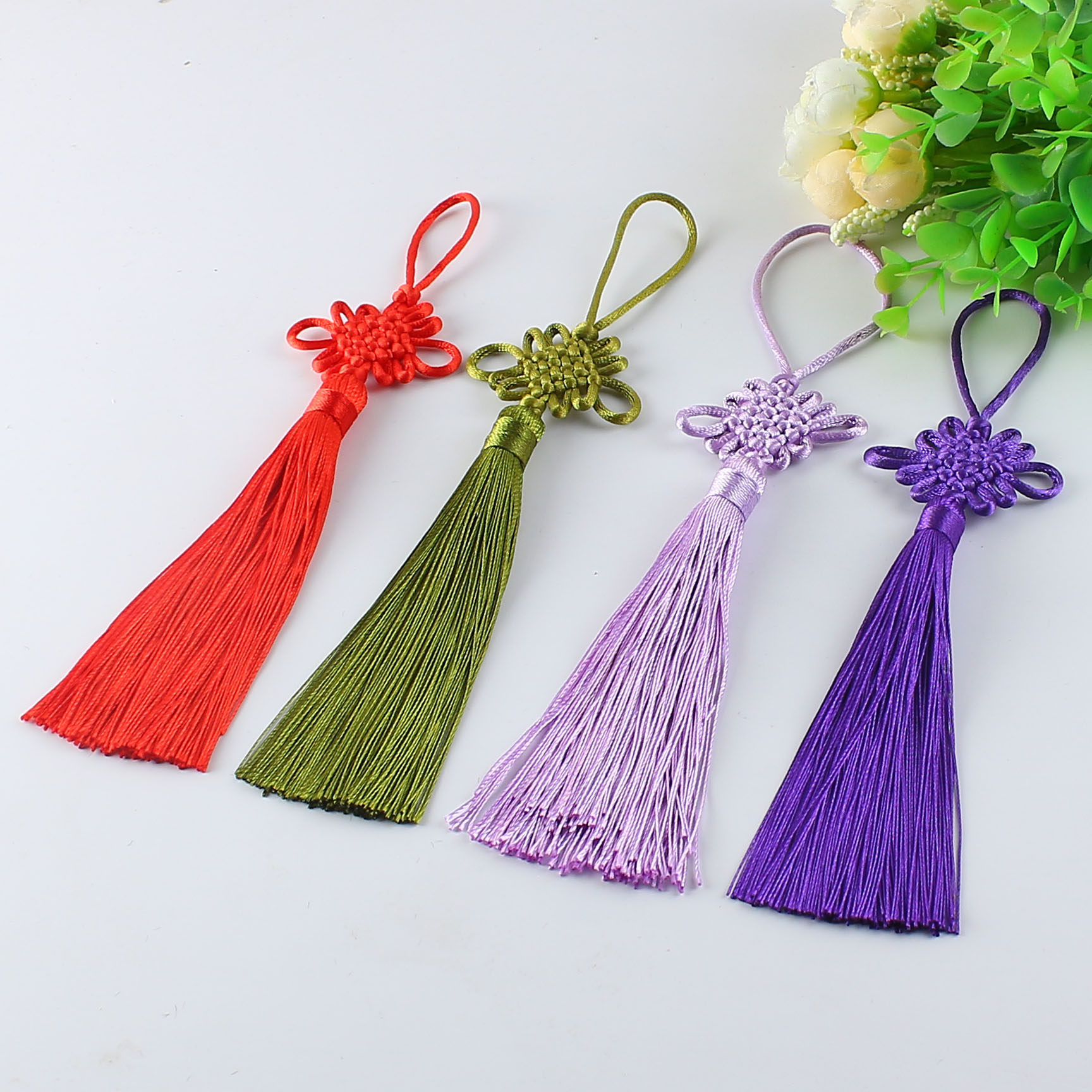 小中国结挂件小号挂饰流苏传统手工艺品中国风特色礼品出国送老外