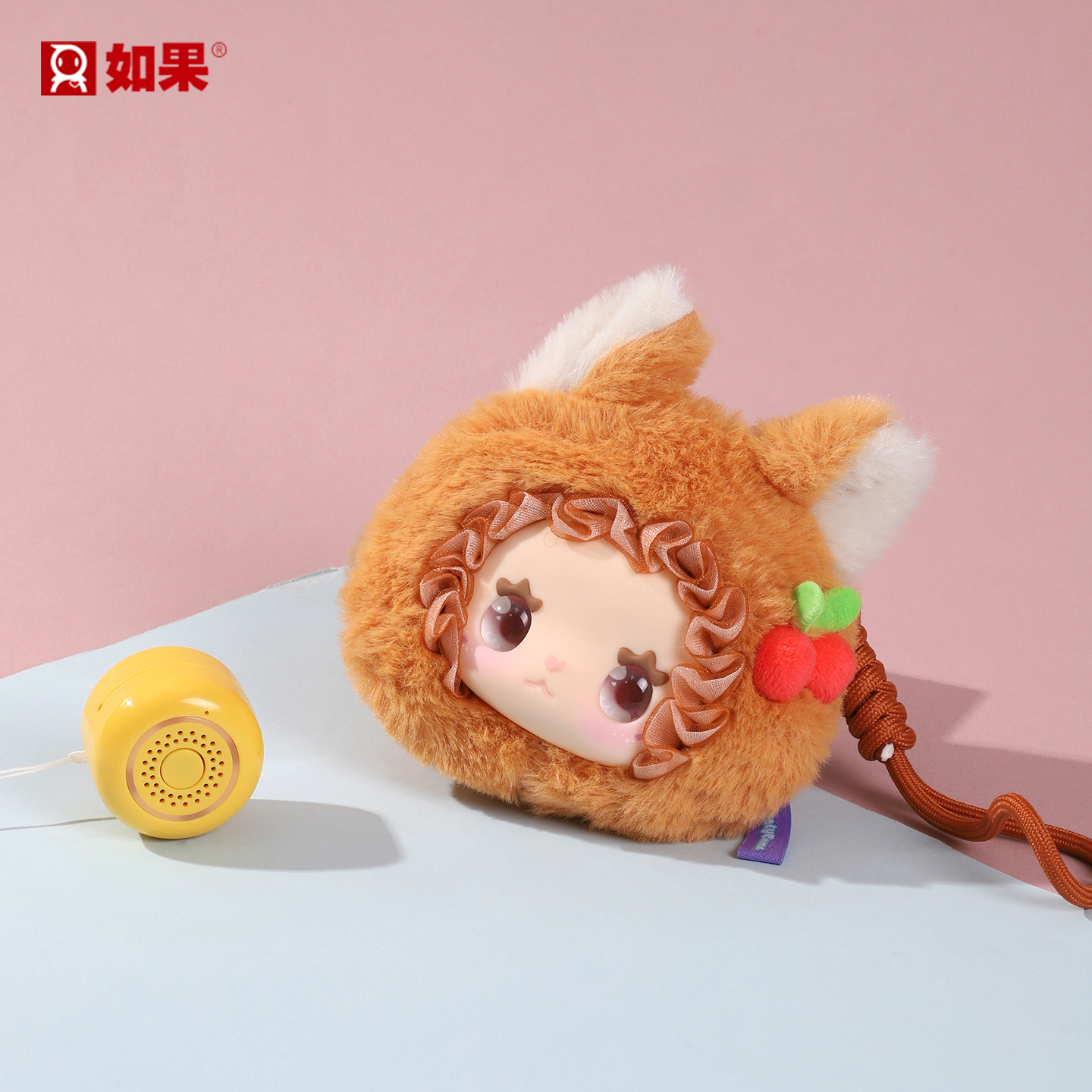 绒绒团子AI玩具儿童益智陪伴对话智能机器人毛绒娃娃挂件盲盒