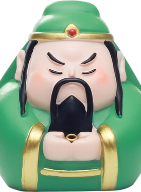 桃园结义香插摆件刘备关羽张飞
