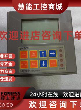 议价哈纳pH500111/D镶嵌式微电脑酸度测定控制器 原装拆机实物图