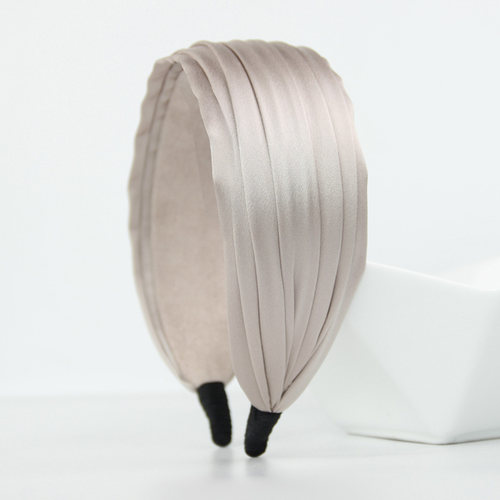 洋葱谷仓真丝重缎层次感宽发箍