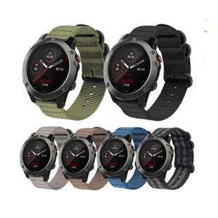 适用Garmin佳明手表表带尼龙编织Fenix87Xpro/935安夺2 飞耐时