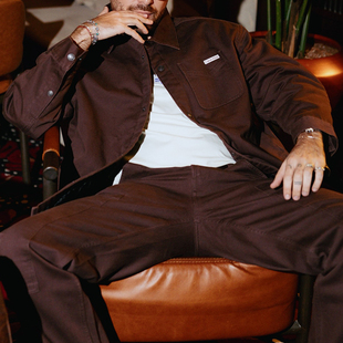 复古美拉德夹棉牛仔衬衫 25秋男士 外套4RD729G Jeans韩国代购