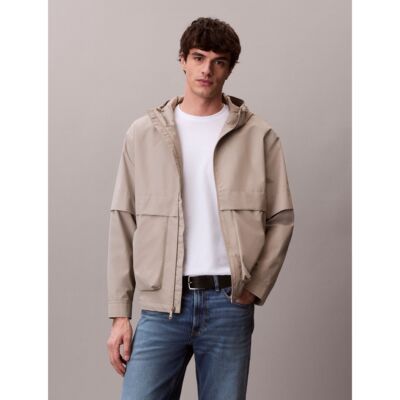 韩国代购2026春季CKJ男士防风连帽夹克休闲户外风衣4RF500G