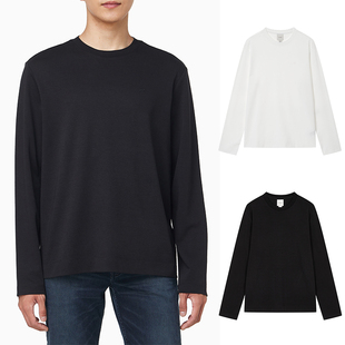 打底衫 CALVIN 25秋男纯棉长袖 JEANS韩国代购 T恤4LD202G KLEIN