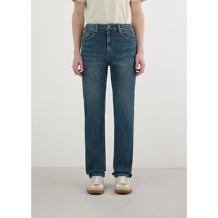 MQ1D0045 棉质中蓝休闲裤 韩国直邮GUESS男士 休闲锥形牛仔裤