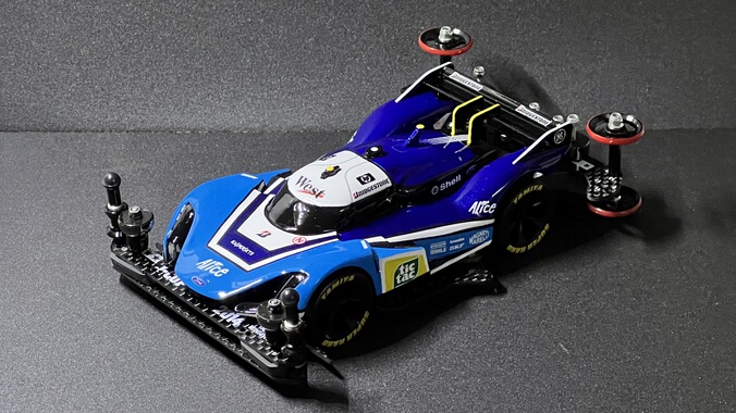 田宫四驱车 MA底盘（18656）  ROBORACE DEVBOT彩虹电动超跑车壳