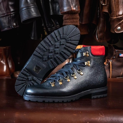 男靴J.FitzPatrick黑色户外