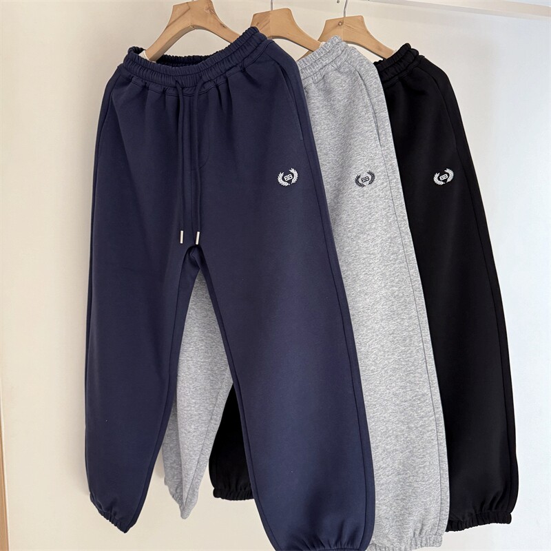 又软又舒适~150-190青少年春秋运动裤长裤新款中大童亲子针织卫裤