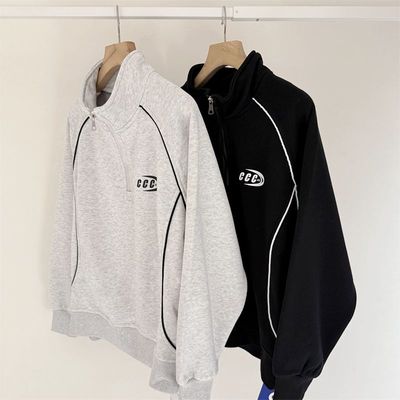 柔软舒适绒~150-190中大童一体绒卫衣冬季青少年加厚保暖套头衫