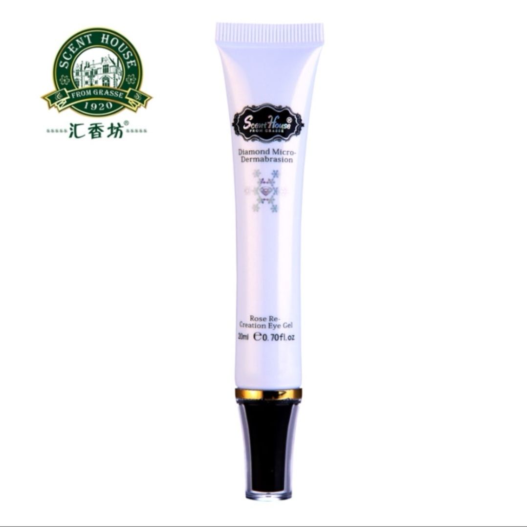 正品汇香坊微雕玫瑰眼凝胶20g提亮保湿淡化细纹提拉紧致眼霜