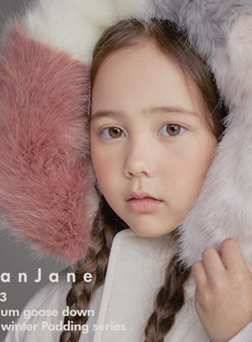 国内现货秒发!韩国童装品牌RoanJane雪系列男女童长款鹅绒服