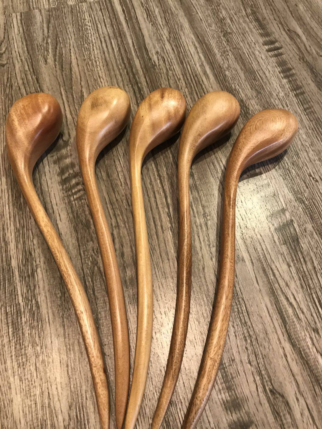 楠木整木一体成型工艺木质按摩捶楠木水滴型按摩器不求人按摩捶