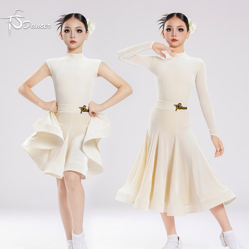 三件套拉丁摩登训练班服标准考级
