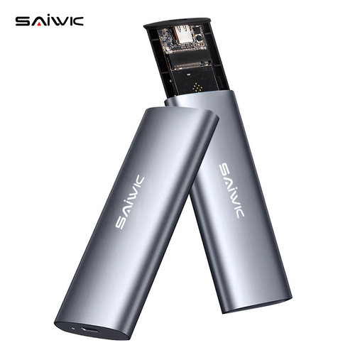 m.2固态硬盘盒子nvme转typec外接sata读取移动m2通用ssd雷电3