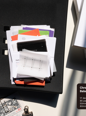 無七｜Chromatic Balance 手帐便签 彩色便签 盐系轻复古素材