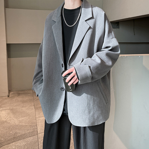 休闲小西服外套韩版制服痞帅千鸟格情侣男西装 XZ201 P85图片